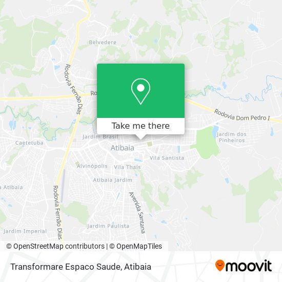 Transformare Espaco Saude map