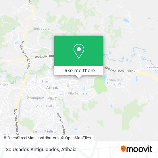 So Usados Antiguidades map