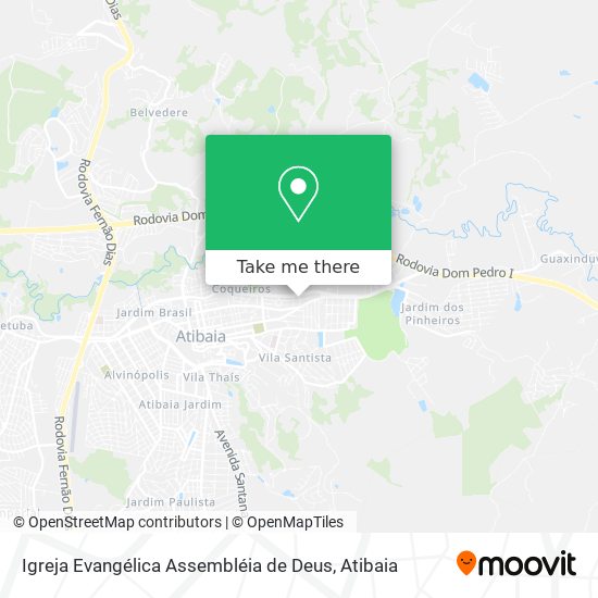 Igreja Evangélica Assembléia de Deus map
