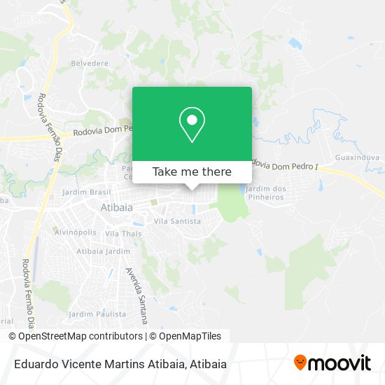 Eduardo Vicente Martins Atibaia map