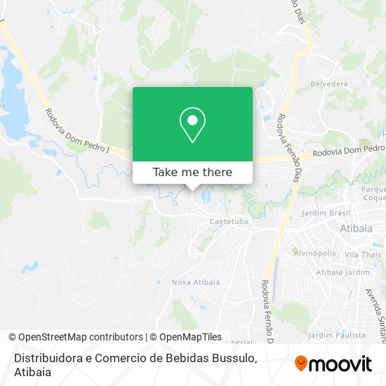 Distribuidora e Comercio de Bebidas Bussulo map