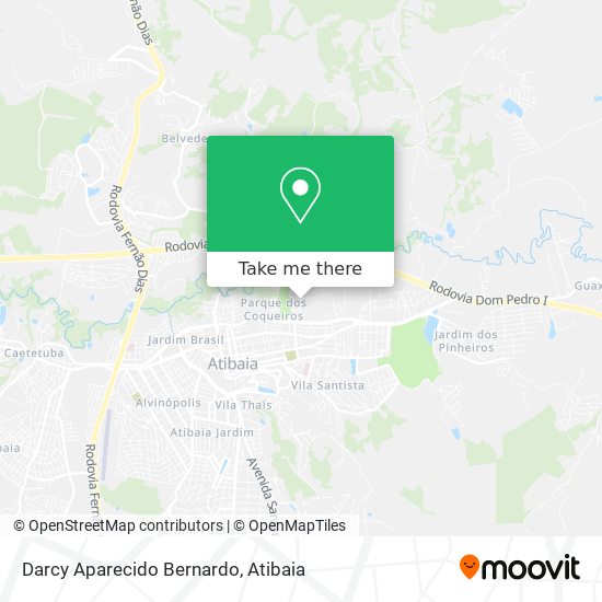 Darcy Aparecido Bernardo map