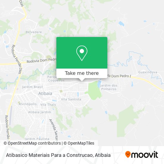 Atibasico Materiais Para a Construcao map
