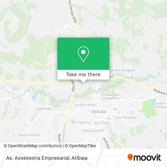 As. Assessoria Empresarial map