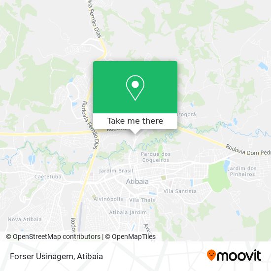 Forser Usinagem map