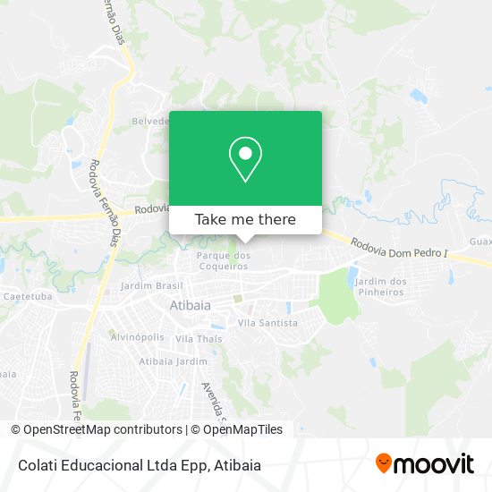 Colati Educacional Ltda Epp map