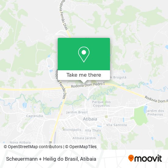 Scheuermann + Heilig do Brasil map