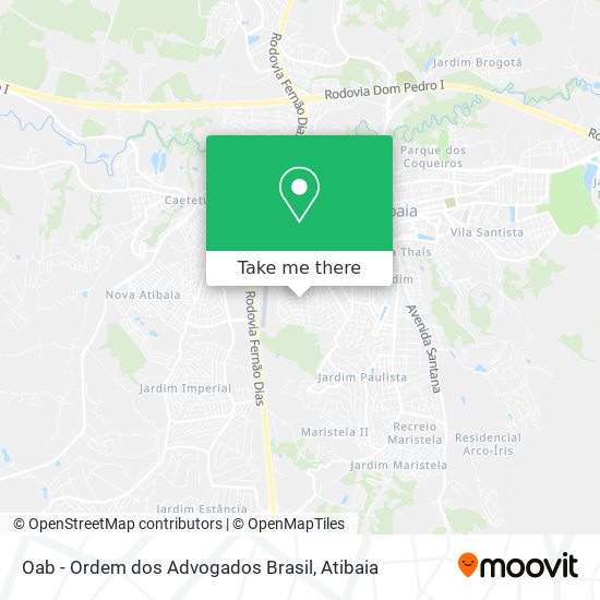 Oab - Ordem dos Advogados Brasil map