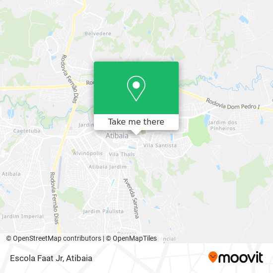 Escola Faat Jr map