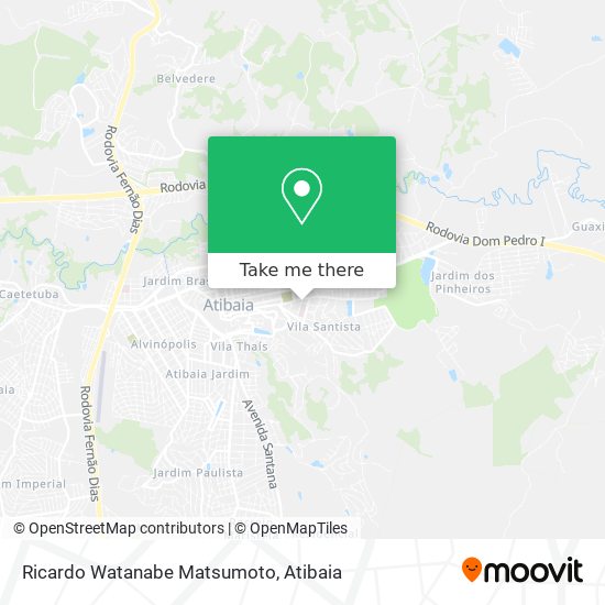 Ricardo Watanabe Matsumoto map
