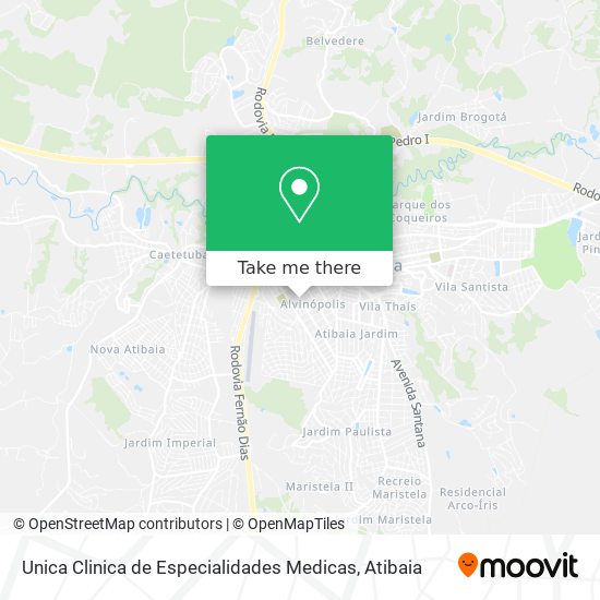 Unica Clinica de Especialidades Medicas map
