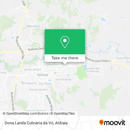 Dona Landa Culinária da Vó map