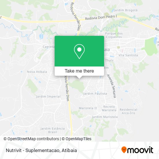 Nutrivit - Suplementacao map