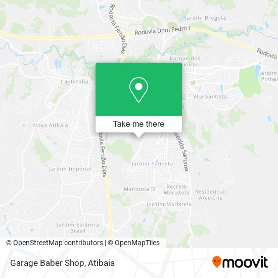 Garage Baber Shop map