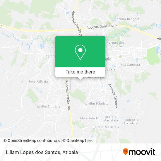 Liliam Lopes dos Santos map