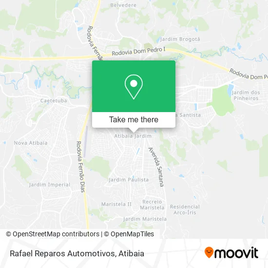 Rafael Reparos Automotivos map