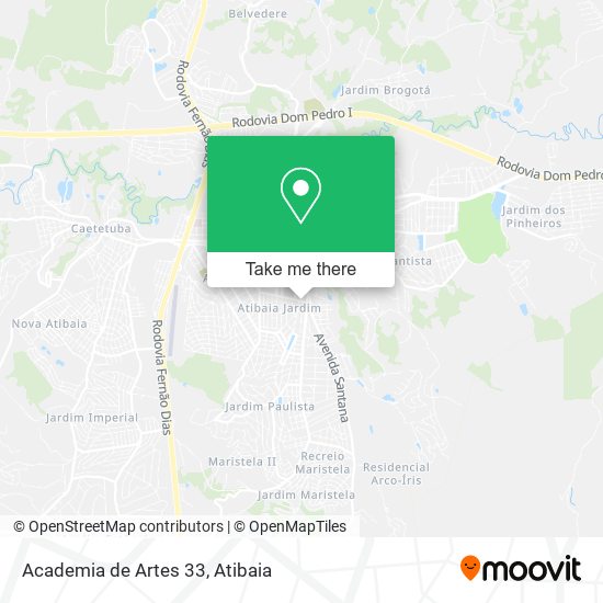 Academia de Artes 33 map