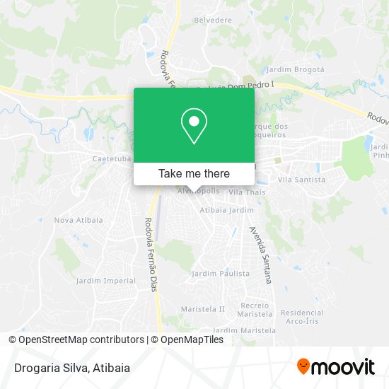 Mapa Drogaria Silva