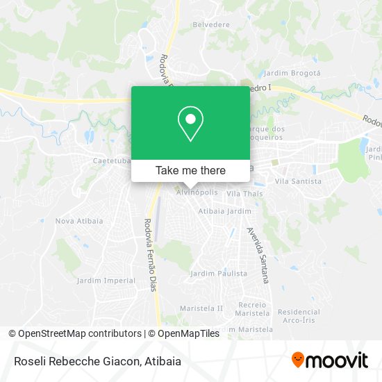 Roseli Rebecche Giacon map