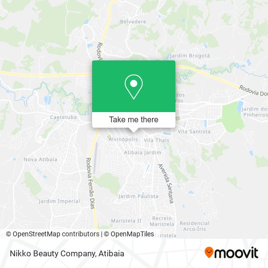 Nikko Beauty Company map