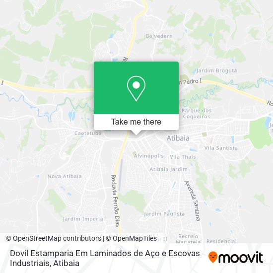 Dovil Estamparia Em Laminados de Aço e Escovas Industriais map