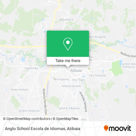 Anglo School Escola de Idiomas map