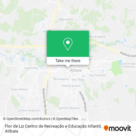 Flor de Liz Centro de Recreação e Educação Infantil map