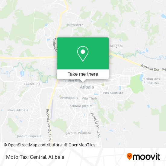 Moto Taxi Central map