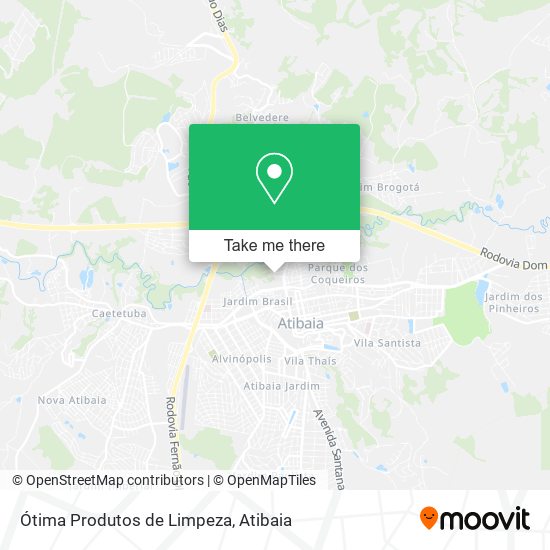 Ótima Produtos de Limpeza map