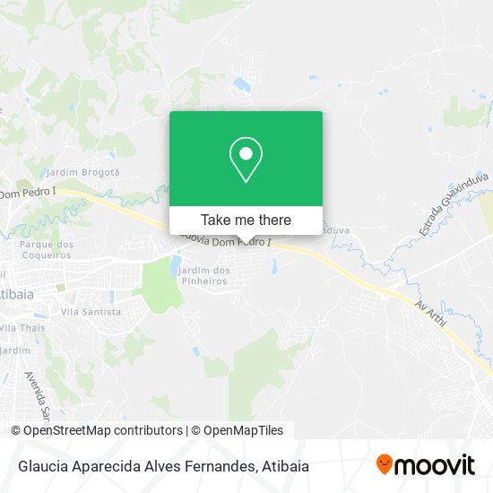 Glaucia Aparecida Alves Fernandes map