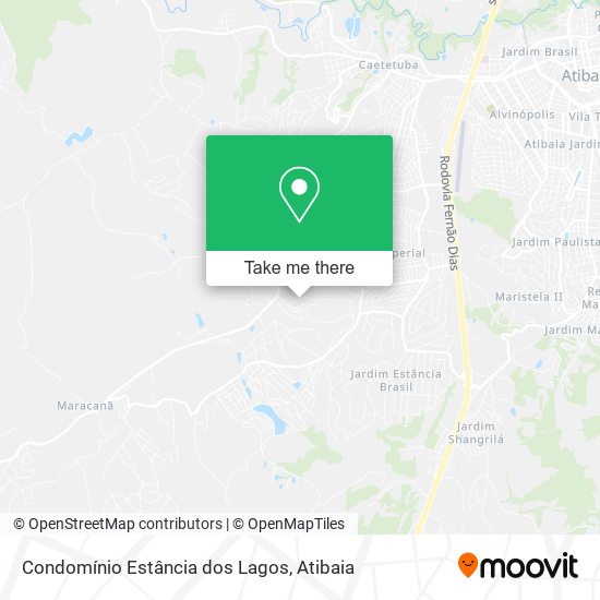 Condomínio Estância dos Lagos map