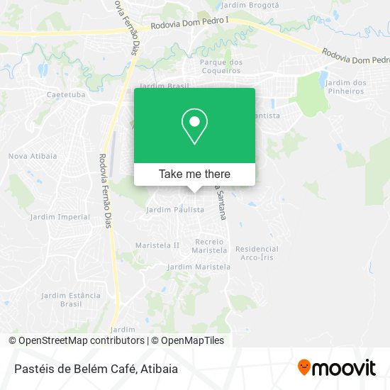 Pastéis de Belém Café map