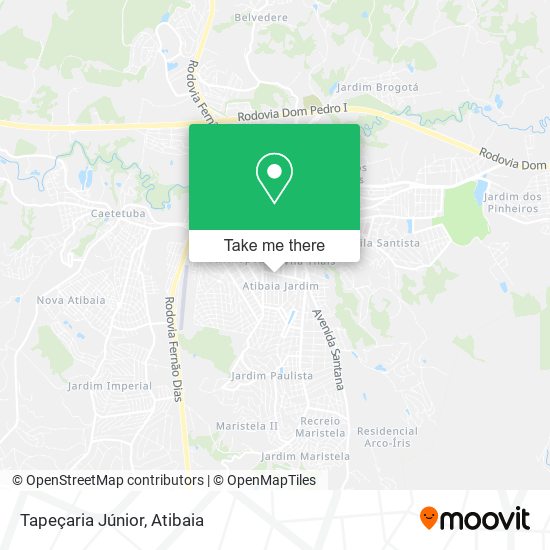 Tapeçaria Júnior map