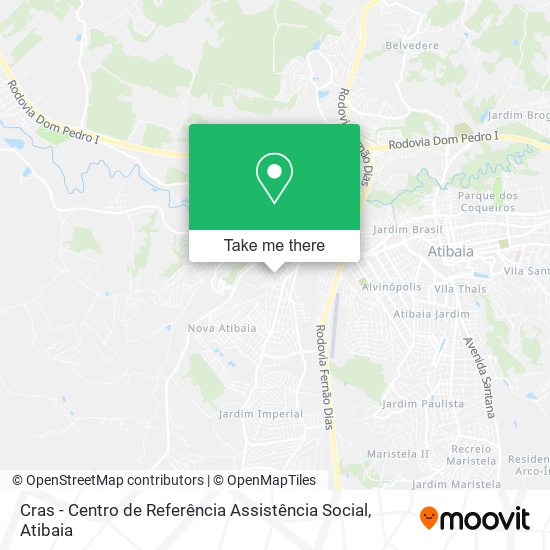 Mapa Cras - Centro de Referência Assistência Social