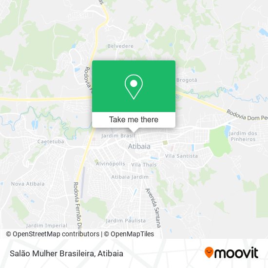 Salão Mulher Brasileira map