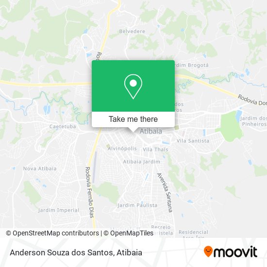 Anderson Souza dos Santos map