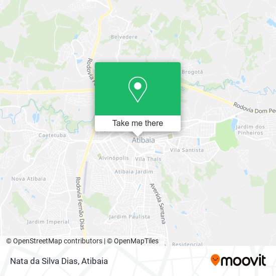 Nata da Silva Dias map