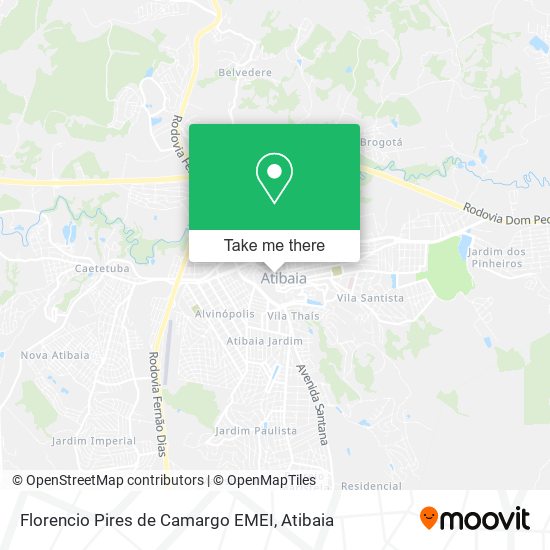 Mapa Florencio Pires de Camargo EMEI