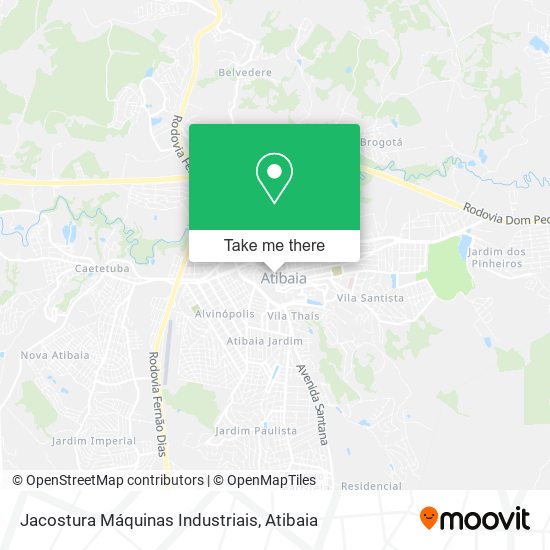 Jacostura Máquinas Industriais map