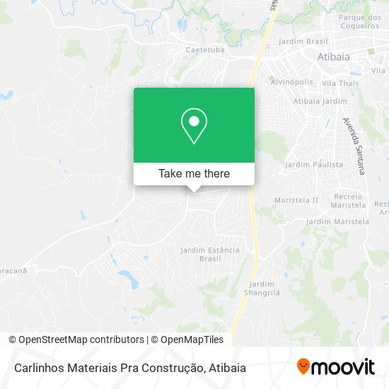 Mapa Carlinhos Materiais Pra Construção