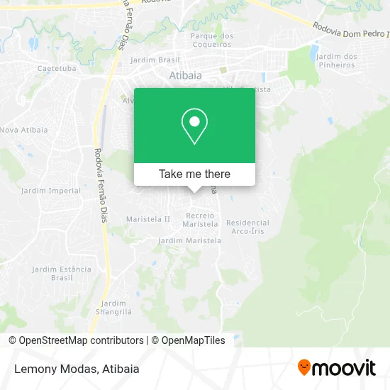 Lemony Modas map
