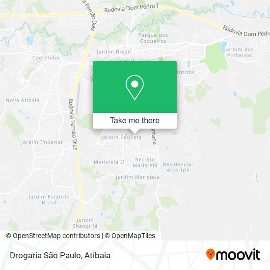 Drogaria São Paulo map