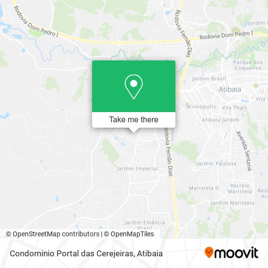 Condominio Portal das Cerejeiras map