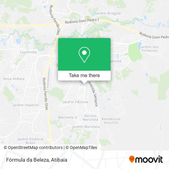 Fórmula da Beleza map