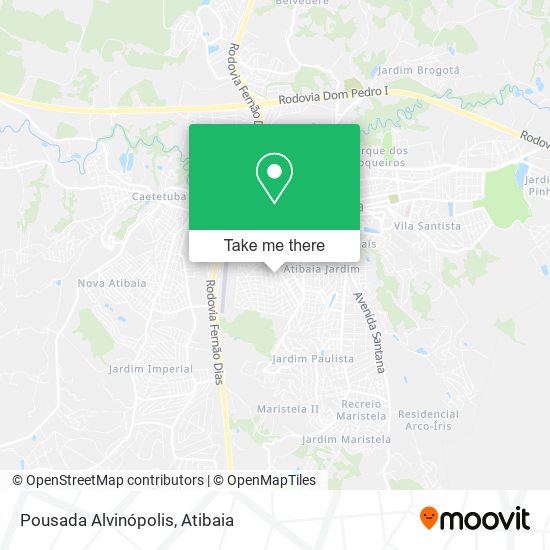 Pousada Alvinópolis map