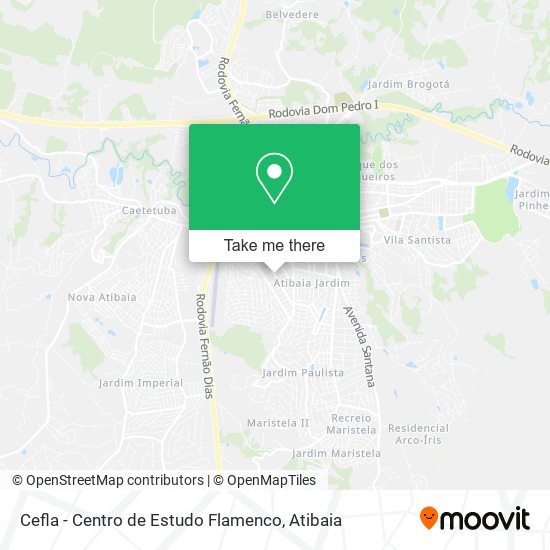 Cefla - Centro de Estudo Flamenco map