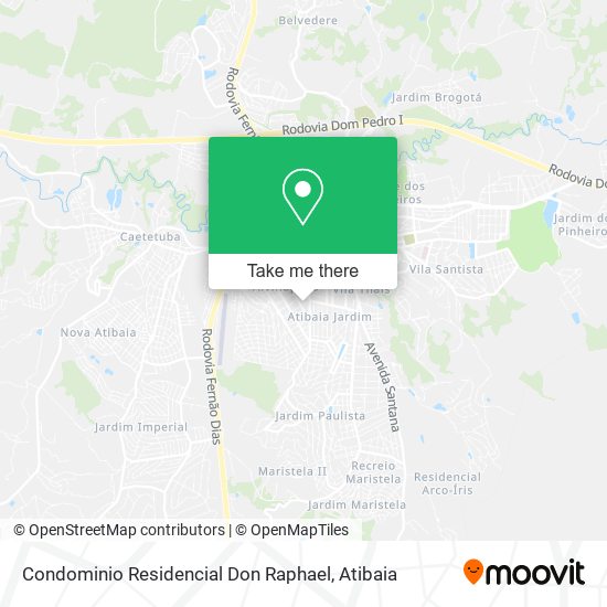 Condominio Residencial Don Raphael map