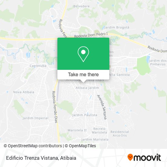 Edificio Trenza Vistana map