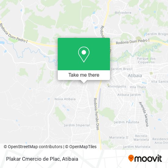 Plakar Cmercio de Plac map