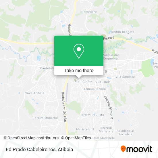 Ed Prado Cabeleireiros map